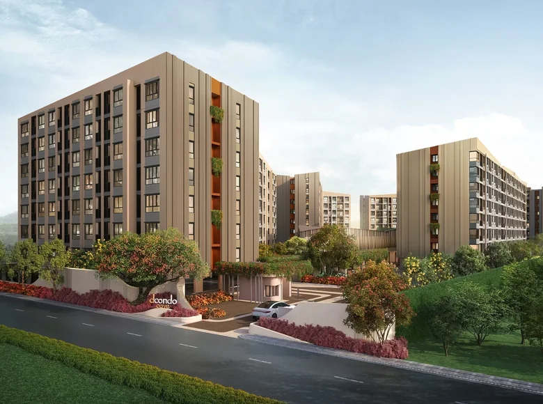 Dom 3 pokoi 34 m² Wichit, Tajlandia