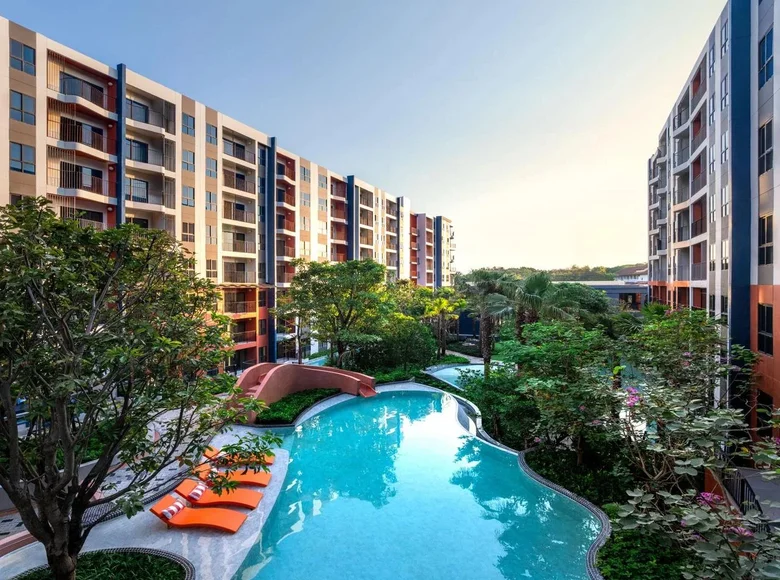 Penthouse 3 pokoi 52 m² Hua Hin, Tajlandia