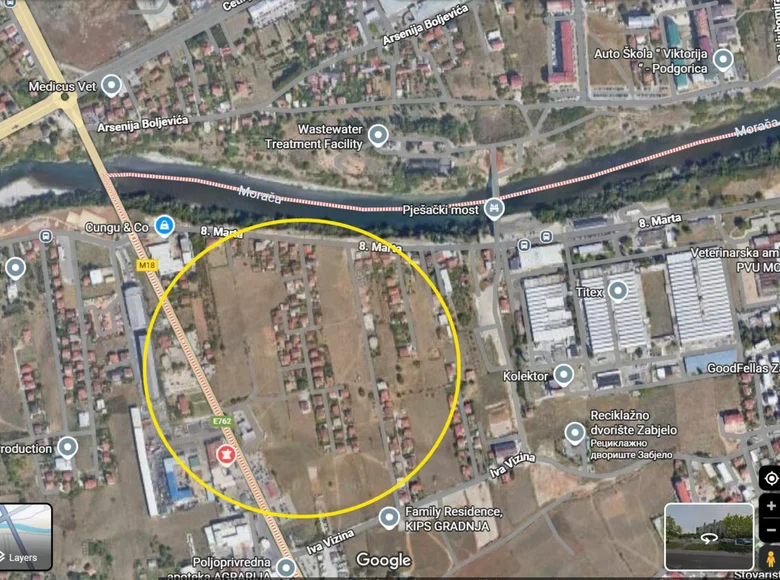 Grundstück  Podgorica, Montenegro