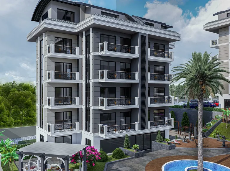 Квартира 3 комнаты 76 м² Оба, Турция