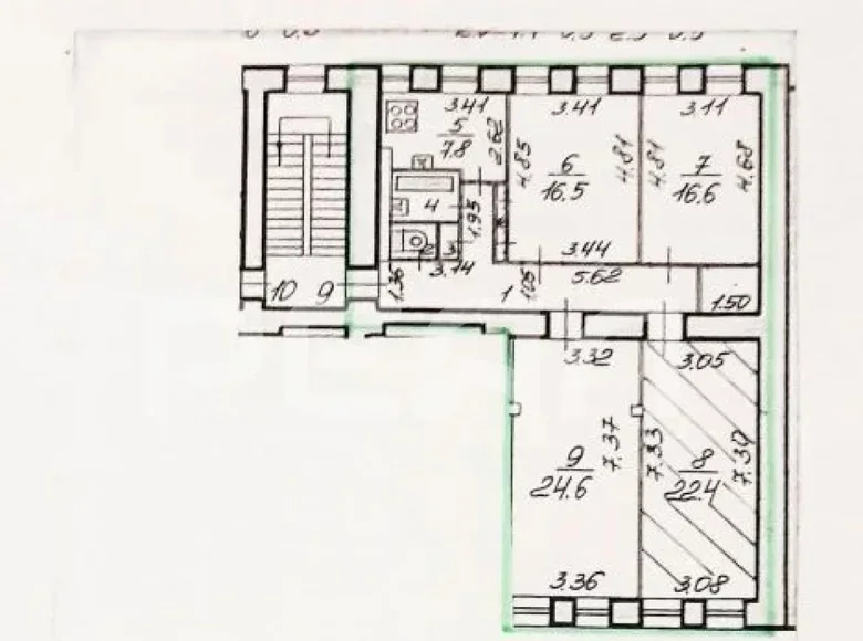 Habitación 4 habitaciones 104 m² San Petersburgo, Rusia