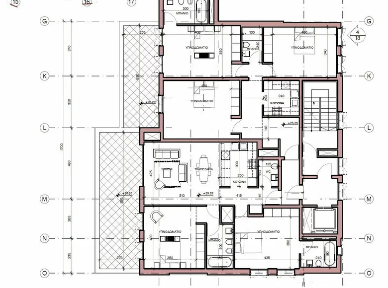 Mieszkanie 5 pokojów 243 m² Limassol, Cypr