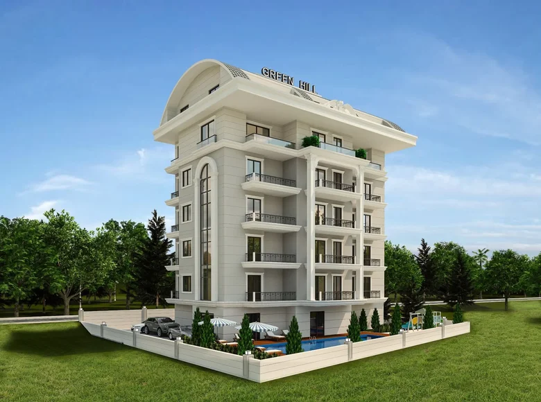 Apartamento 1 habitacion 56 m² Alanya, Turquía