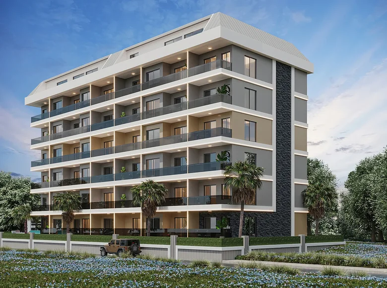 1 bedroom apartment 57 m² Muratpasa, Turkey