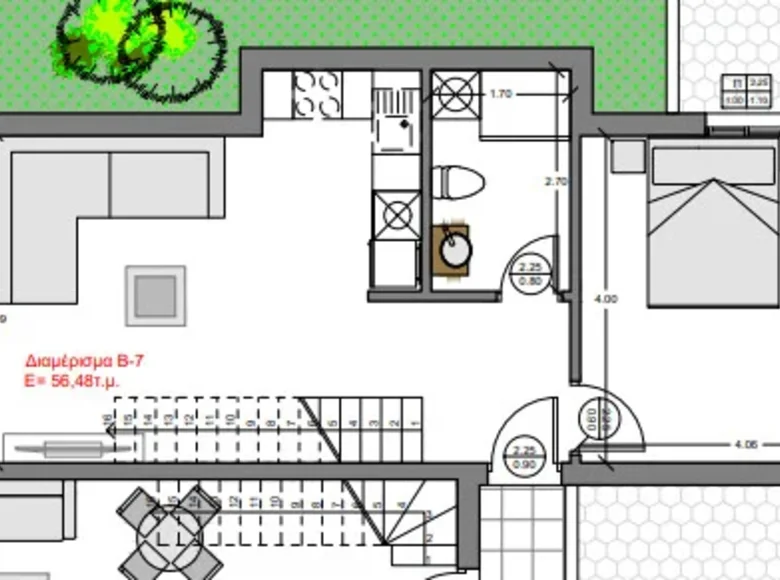 Квартира 2 спальни 83 м² Каливес Полигроу, Греция