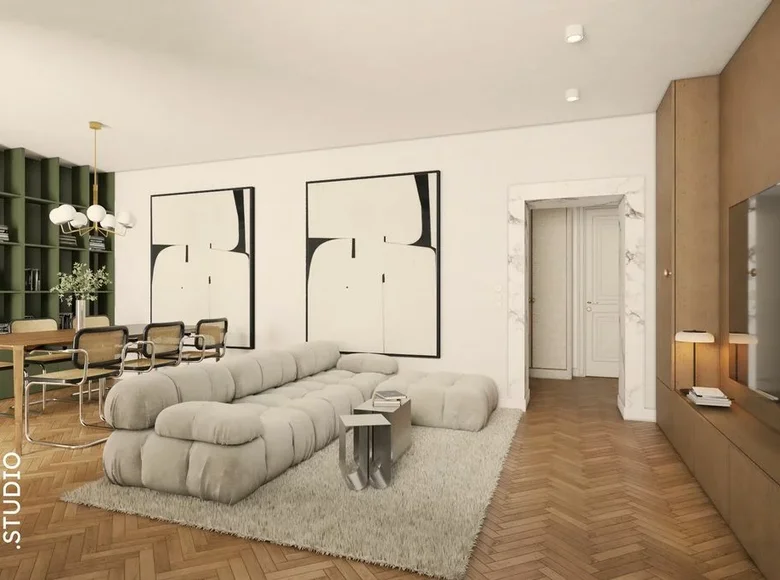 3 bedroom apartment 90 m² Warsaw, Poland