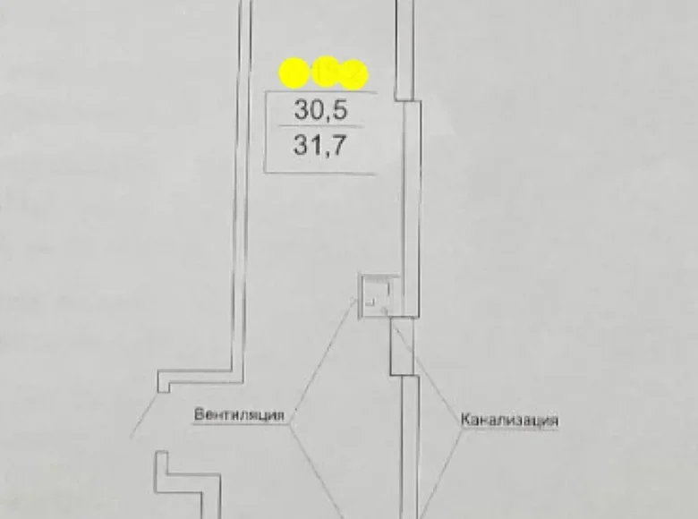 Wohnung 1 zimmer 32 m² Odessa, Ukraine