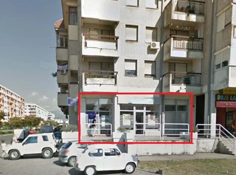 Nieruchomości komercyjne 1 pokój 125 m² w Podgorica, Czarnogóra