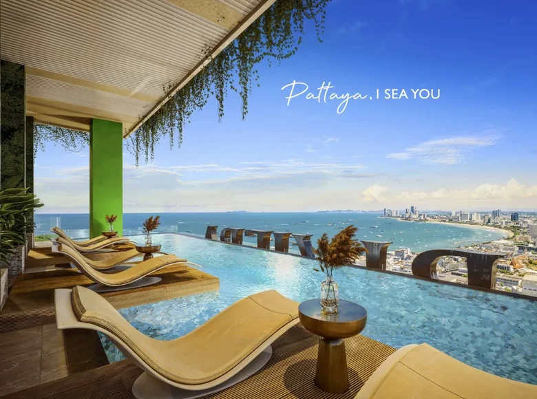 Appartement 2 chambres 83 m² Pattaya, Thaïlande