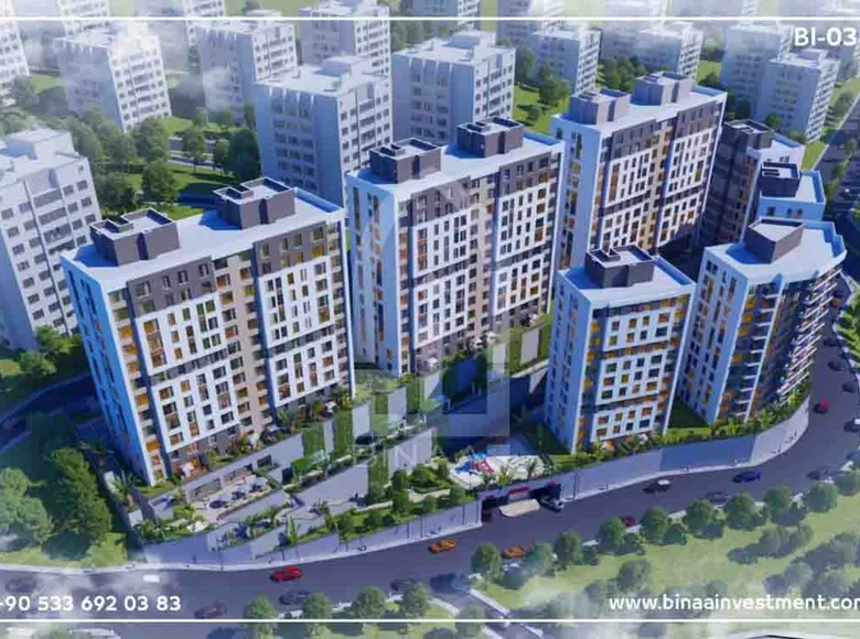 Apartment in New Building Istanbul Eyup Sultan Apartments Project for