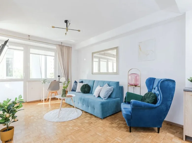 Квартира 1 комната 36 м² в Варшаве, Польша