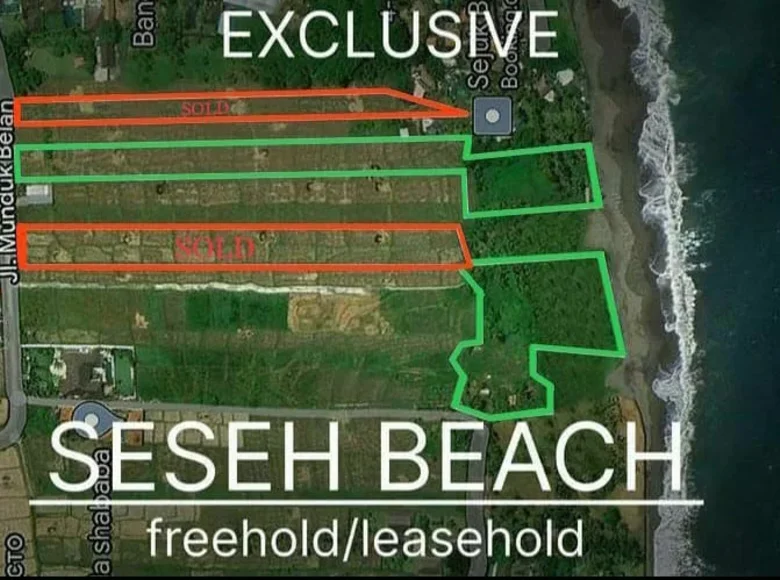 Atterrir  Cemagi, Indonésie