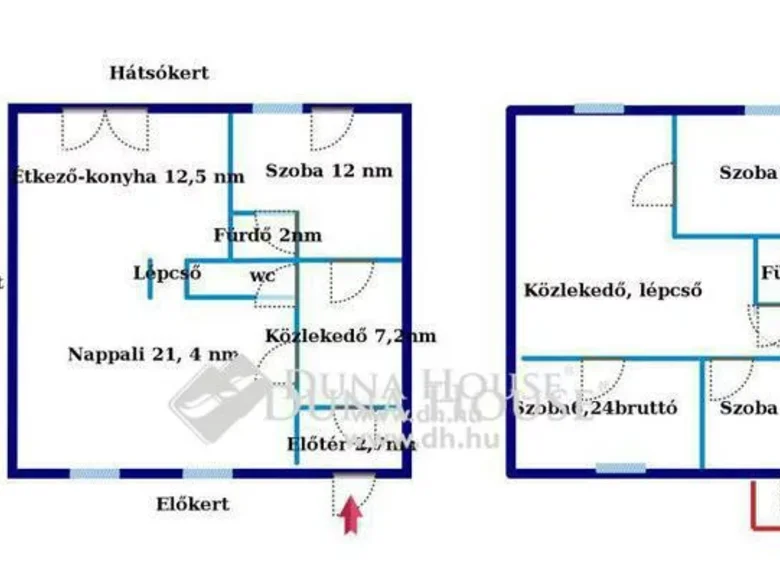House 4 bathrooms 124 m² in Budapest, Hungary