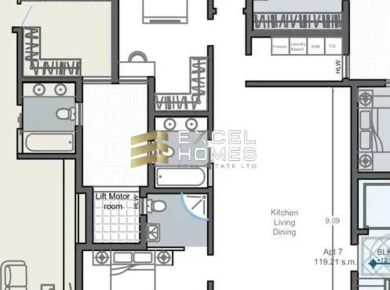 Penthouse 3 bedrooms  Balzan, Malta