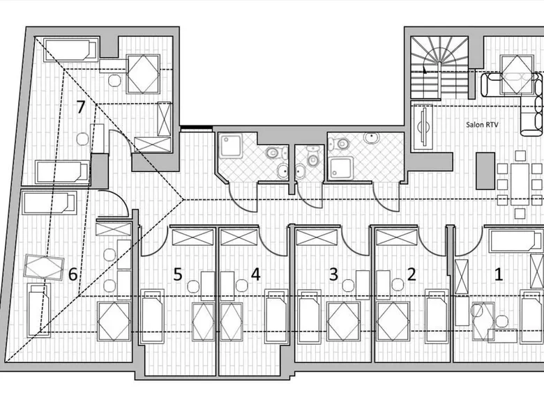 Квартира 12 комнат 235 м² Варшава, Польша