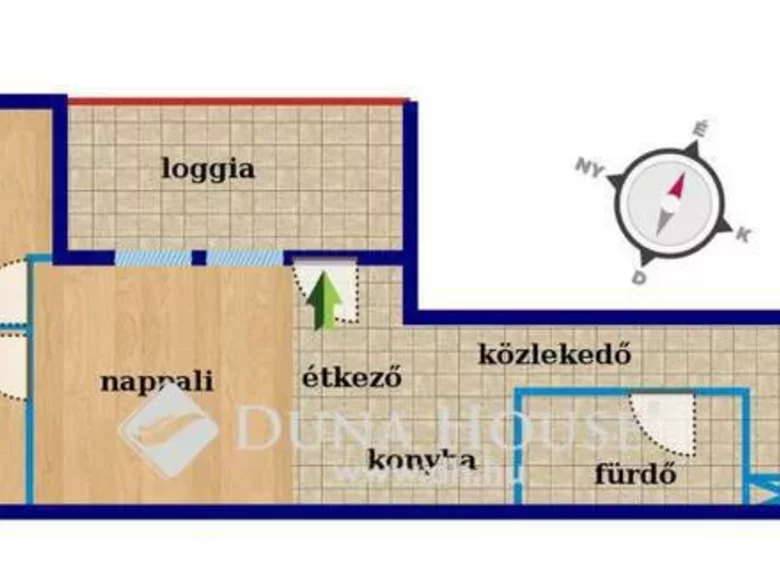 Apartment 1 bathroom 59 m² in Somogy, Hungary