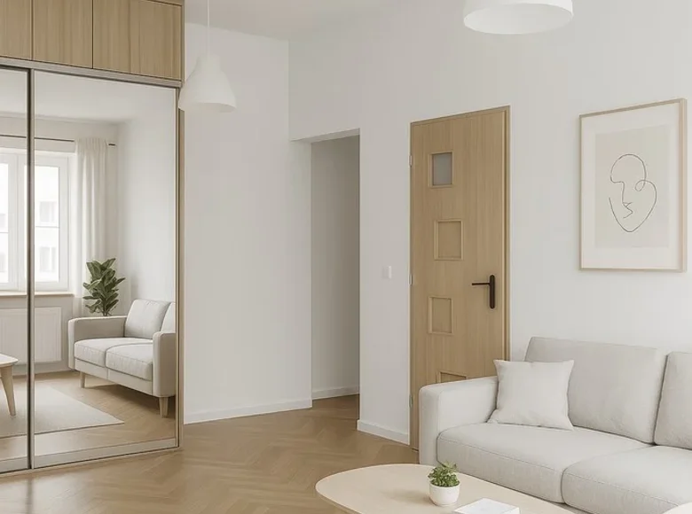 Appartement 1 chambre 33 m² Varsovie, Pologne