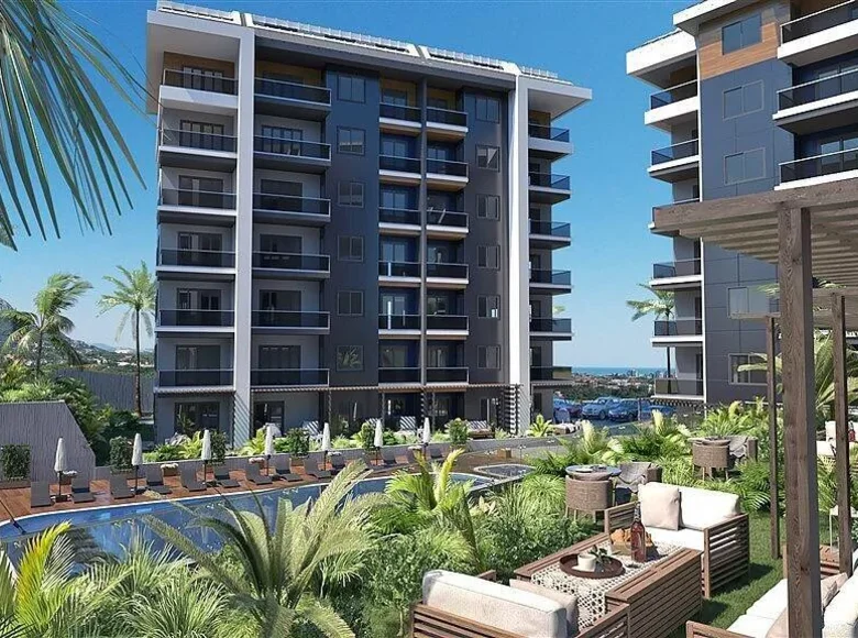 2 bedroom apartment 120 m² Oba, Turkey