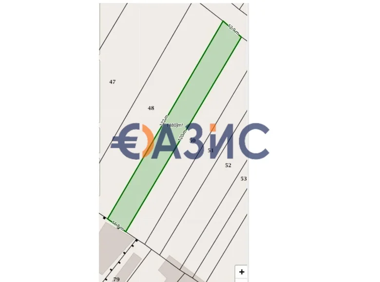 Propriété commerciale 1 480 m² à Pomorié, Bulgarie