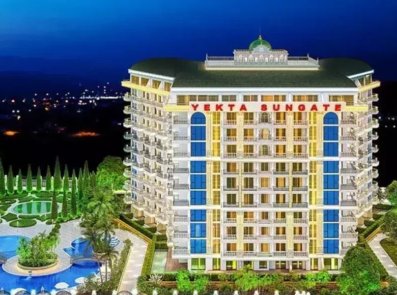 Mieszkanie 1 pokój 52 m² Gazipasa, Turcja