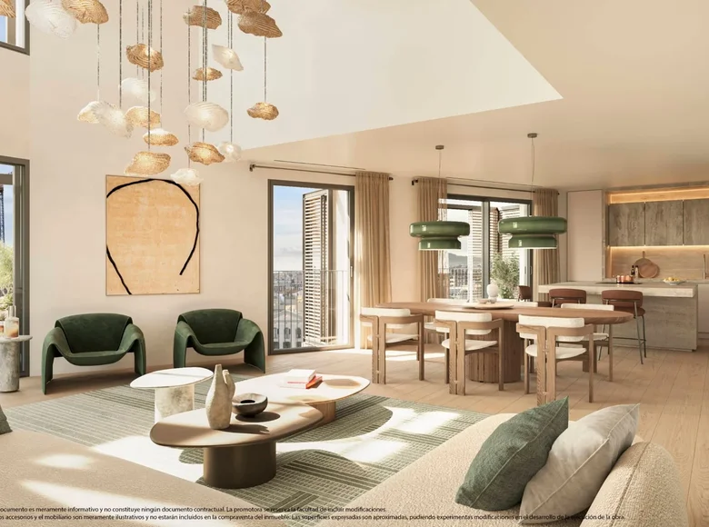 Квартира 3 спальни 103 м² Барселона, Испания