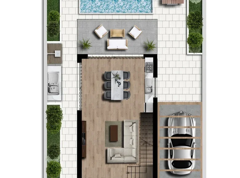 Haus 3 Schlafzimmer 189 m² Paralimni, Zypern