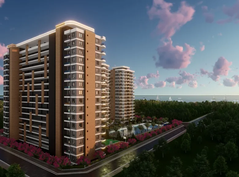 Mieszkanie 2 pokoi 75 m² Erdemli, Turcja