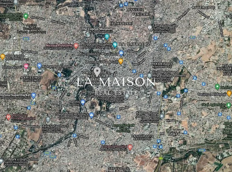 Parcelas 668 m² Nicosia, Chipre
