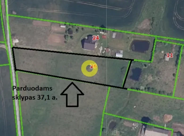 Land  Urneziai, Lithuania