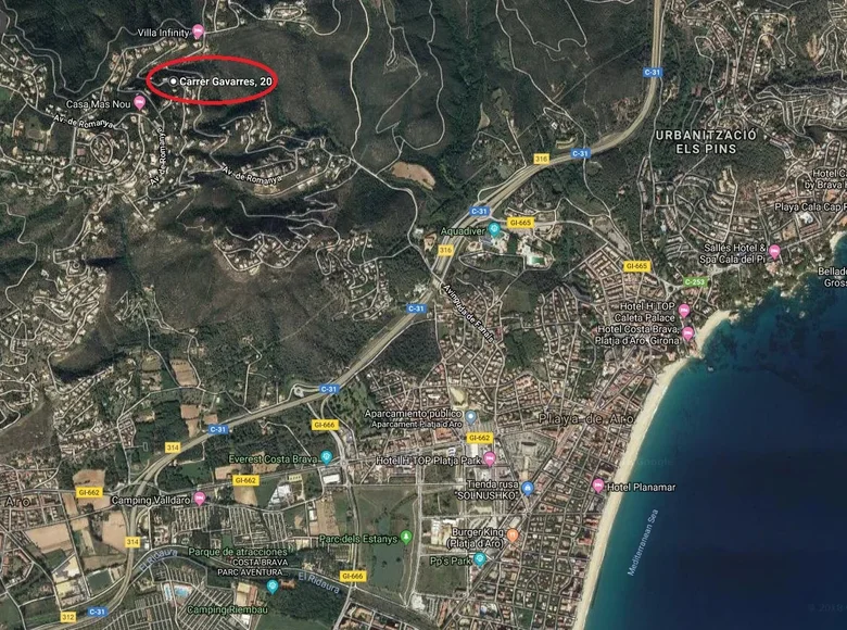 Atterrir 1 505 m² la Pera, Espagne