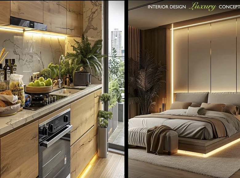 Квартира 2 спальни 65 м² Паттайя, Таиланд