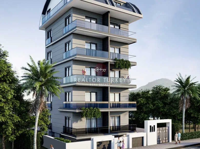 Wohnung 1 zimmer 48 m² Alanya, Türkei