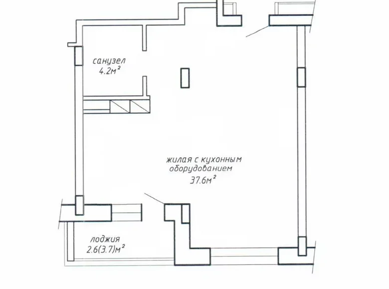 Квартира 9 комнат 44 м² Минск, Беларусь
