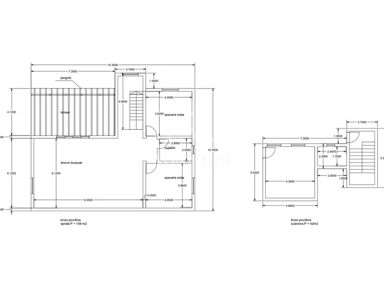 Casa 200 m² Lustica, Montenegro