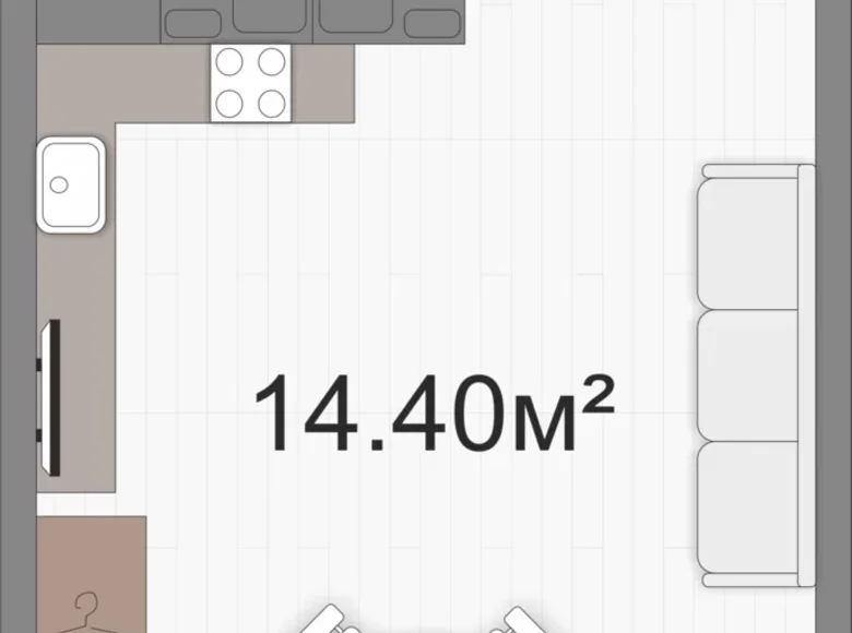 Mieszkanie 9 pokojów 20 m² Wiazyń, Białoruś