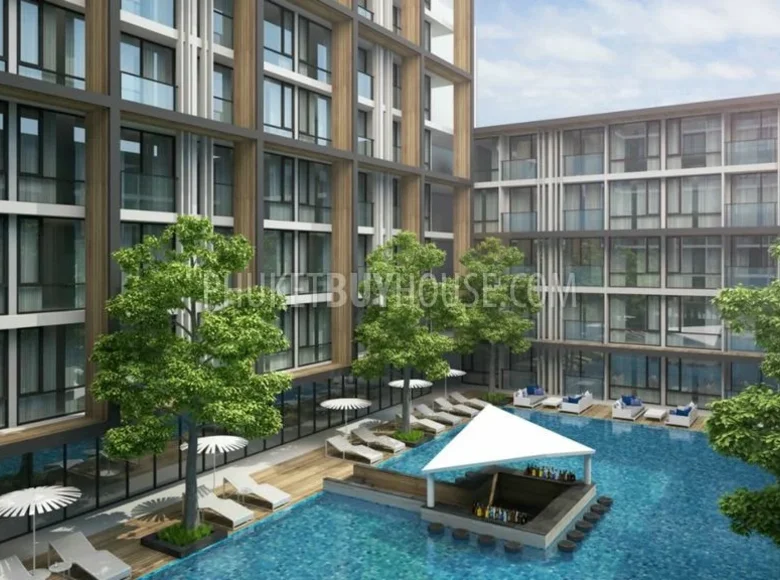 Piso independiente 1 habitacion 45 m² Pa Tong, Tailandia