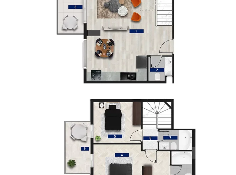 Mieszkanie 3 pokoi 103 m² Alanya, Turcja