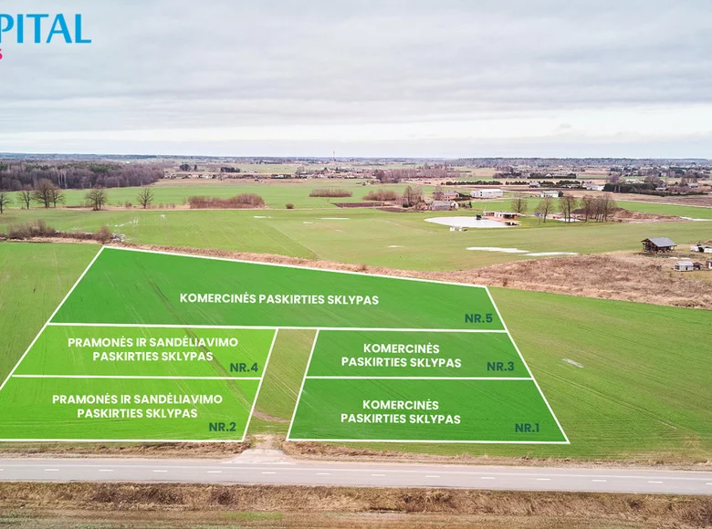 Grundstück  Pabirzis, Litauen