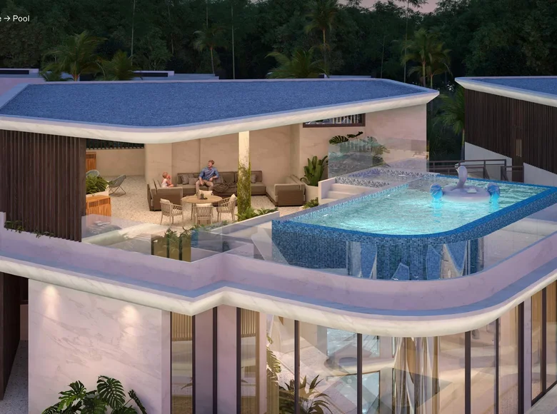 Многоуровневые квартиры 3 комнаты  Чонг Тале, Таиланд