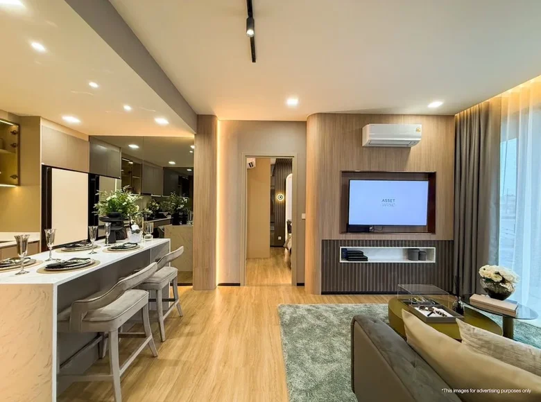 Mieszkanie 2 pokoi 80 m² Pattaya City, Tajlandia