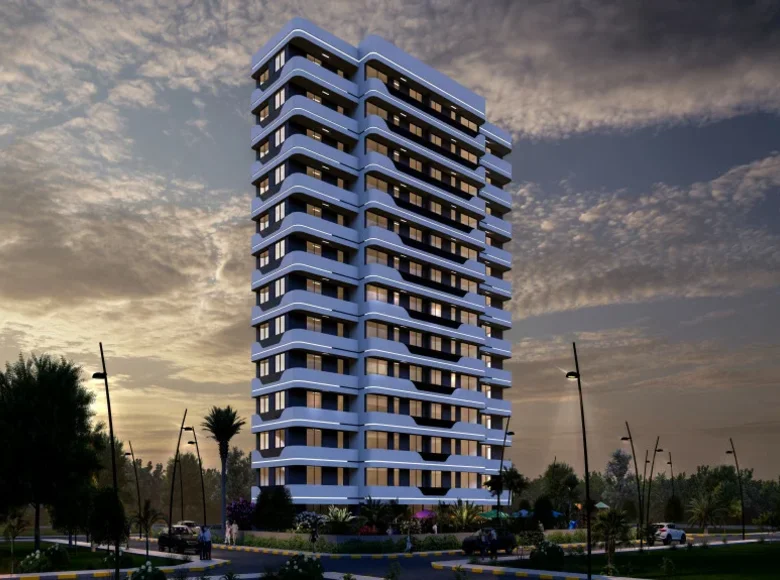 Wohnung 15 Schlafzimmer 61 m² Akdeniz, Türkei