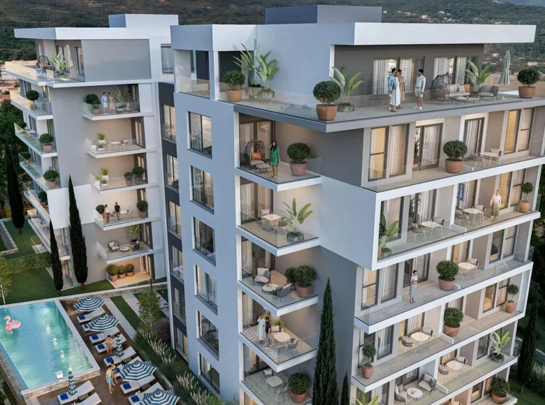 Apartamento 1 habitacion 49 m² Montenegro, Montenegro