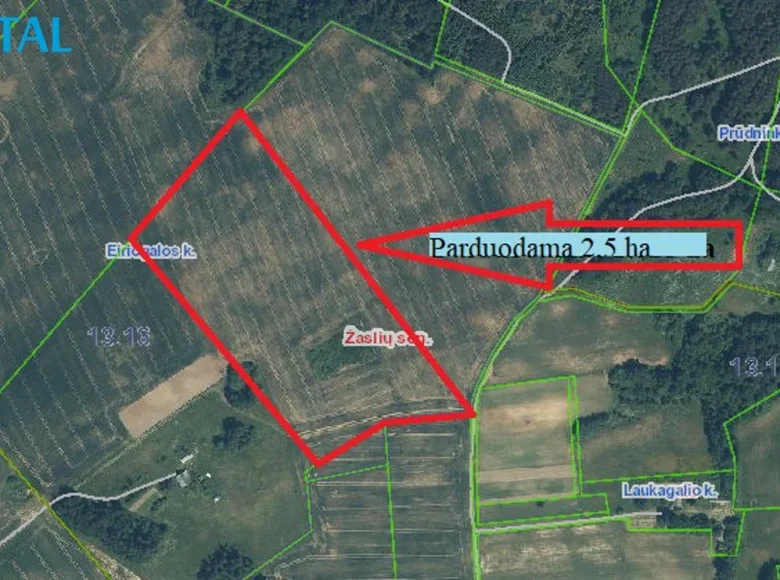 Land  Urneziai, Lithuania