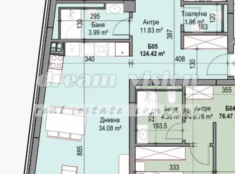 Apartamento 125 m² Sofia City, Bulgaria