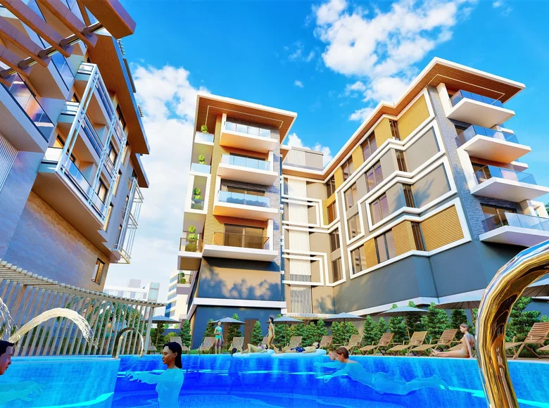 Appartement 4 chambres  Alanya, Turquie