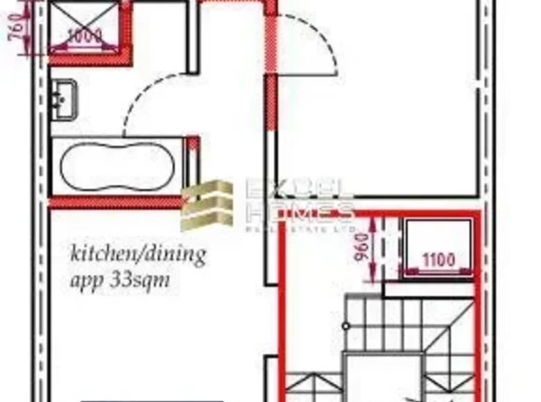 Apartamento 2 habitaciones  Bahía de San Pablo, Malta