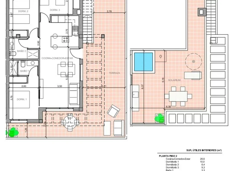 Квартира 4 комнаты 107 м² Пилар-де-ла-Орадада, Испания