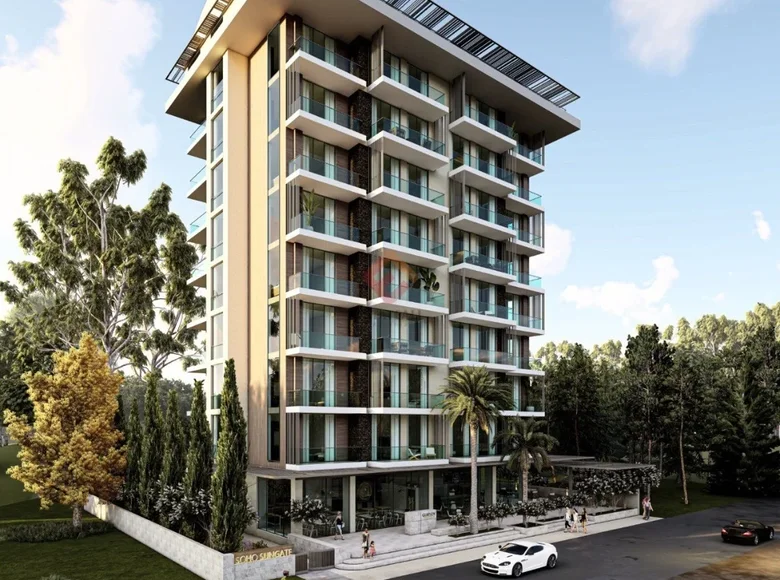 Квартира 61 м² Аланья, Турция