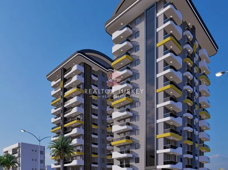 Квартира 1 комната 70 м² Махмутлар, Турция