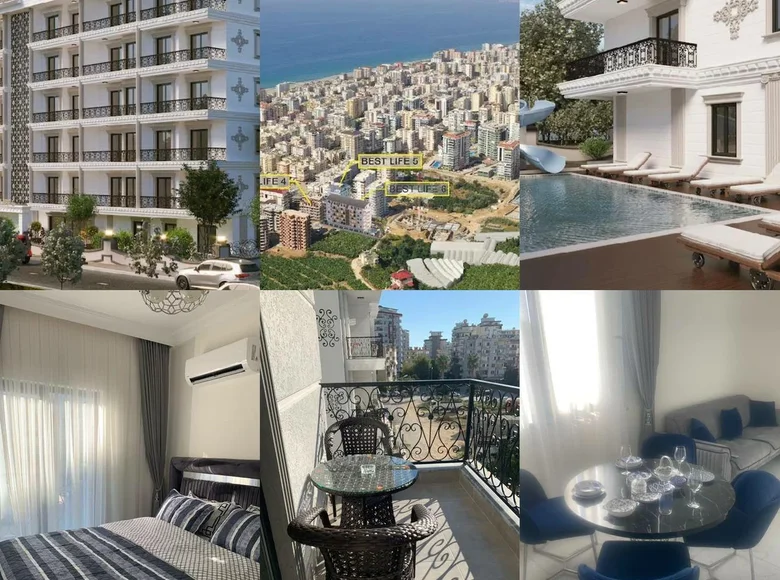 Appartement 2 chambres 50 m² en Mahmutlar, Turquie